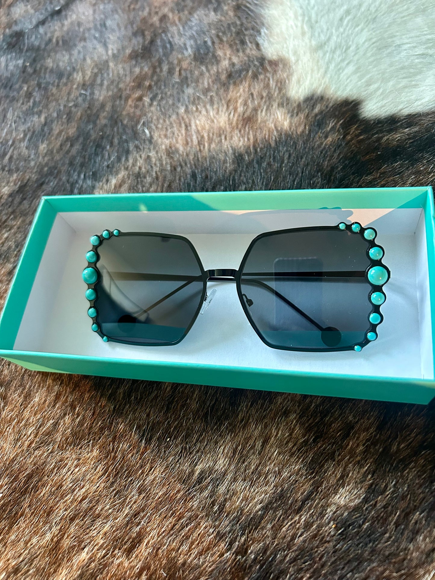 Turquoise Sunglasses