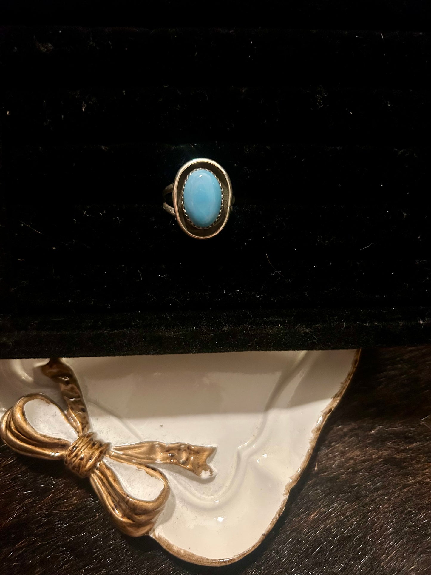 Larimar Ring Size 8