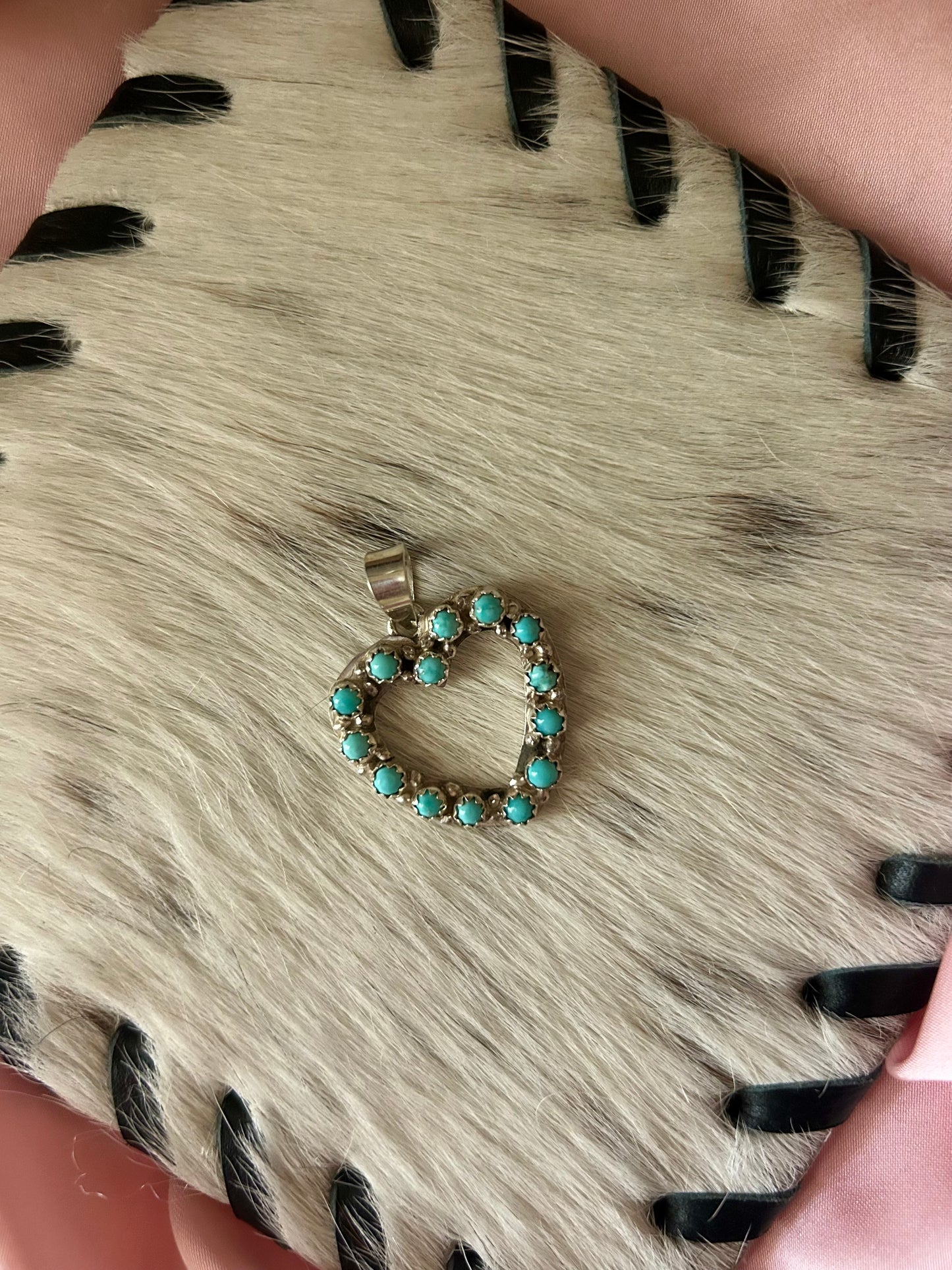 Turquoise Heart Pendant