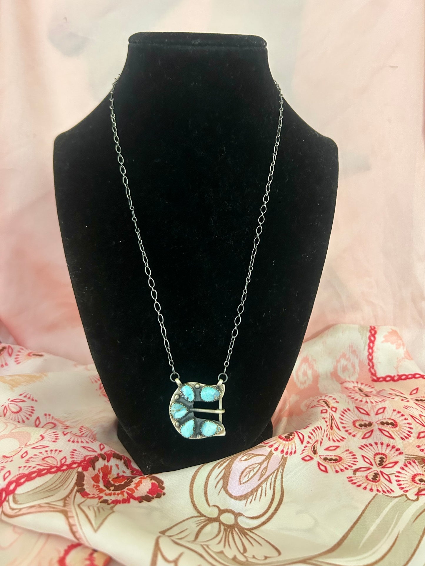 Golden Hills Buckle Necklace