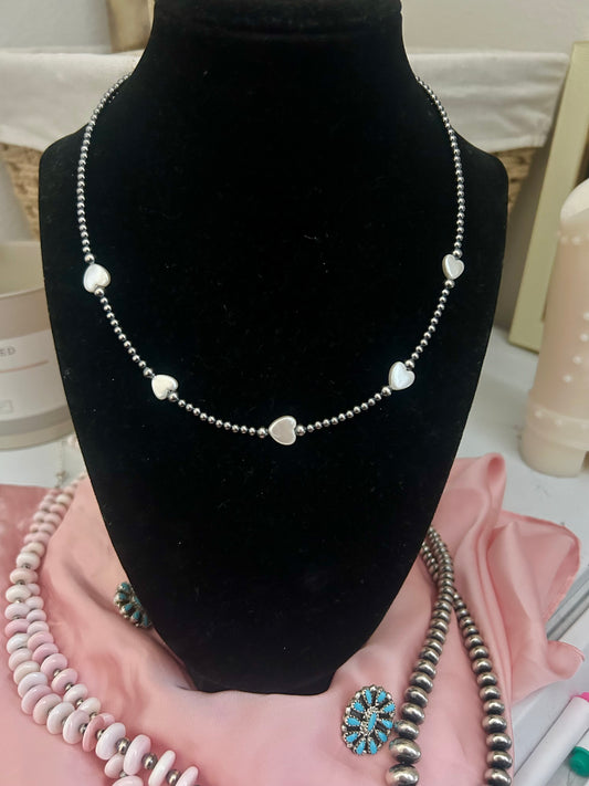 Freshwater Heart Necklace