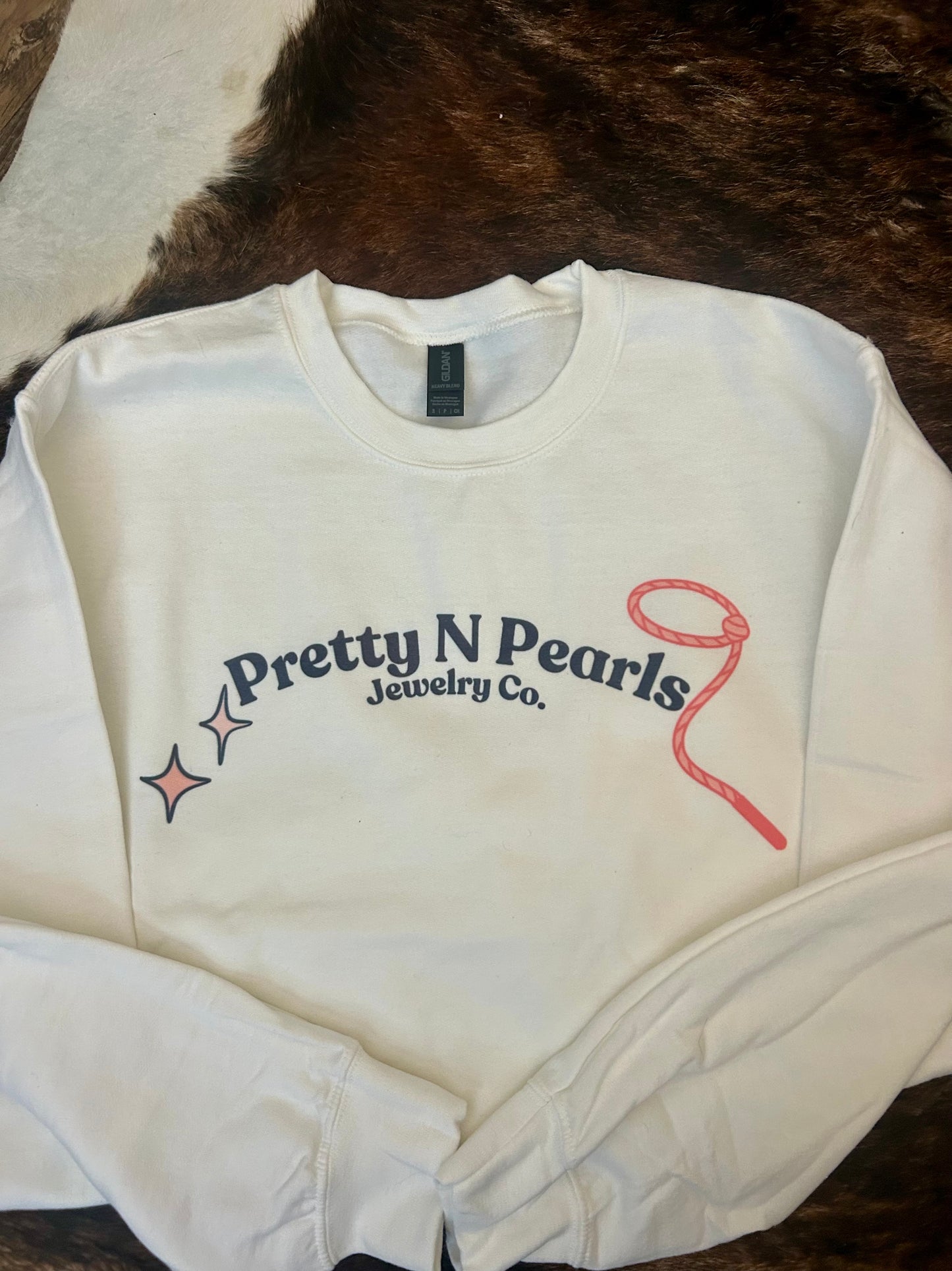 Pretty N Pearls Crewneck