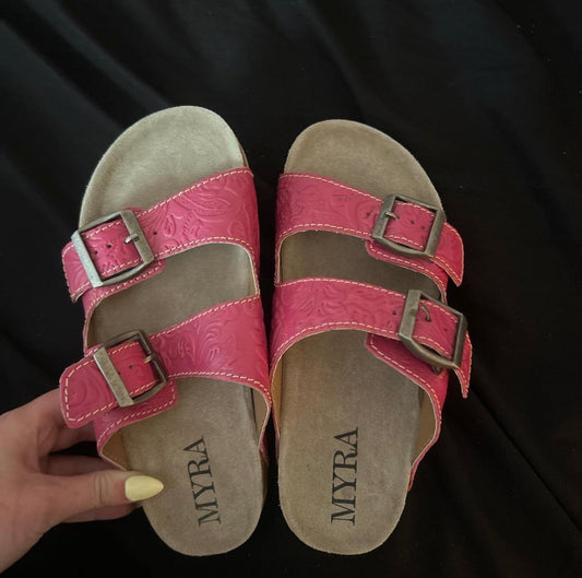Myra Pink Sandals