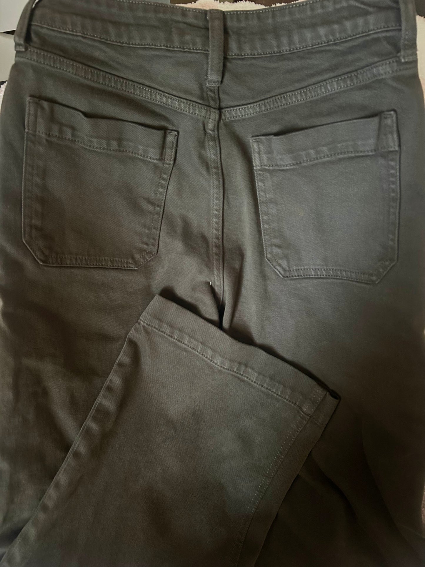 Olive Green Jeans