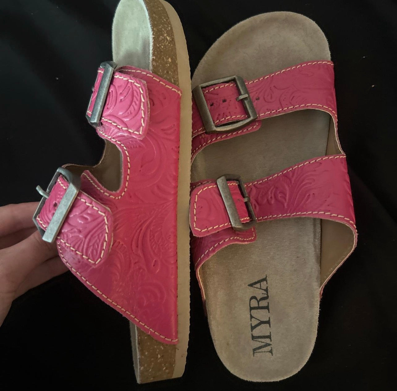 Myra Pink Sandals