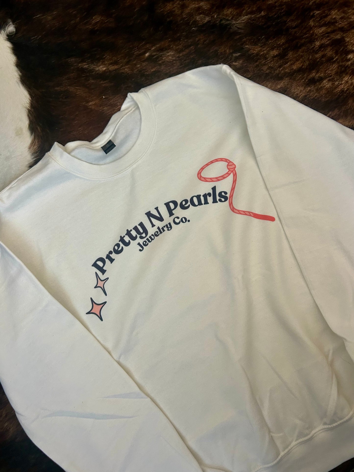 Pretty N Pearls Crewneck