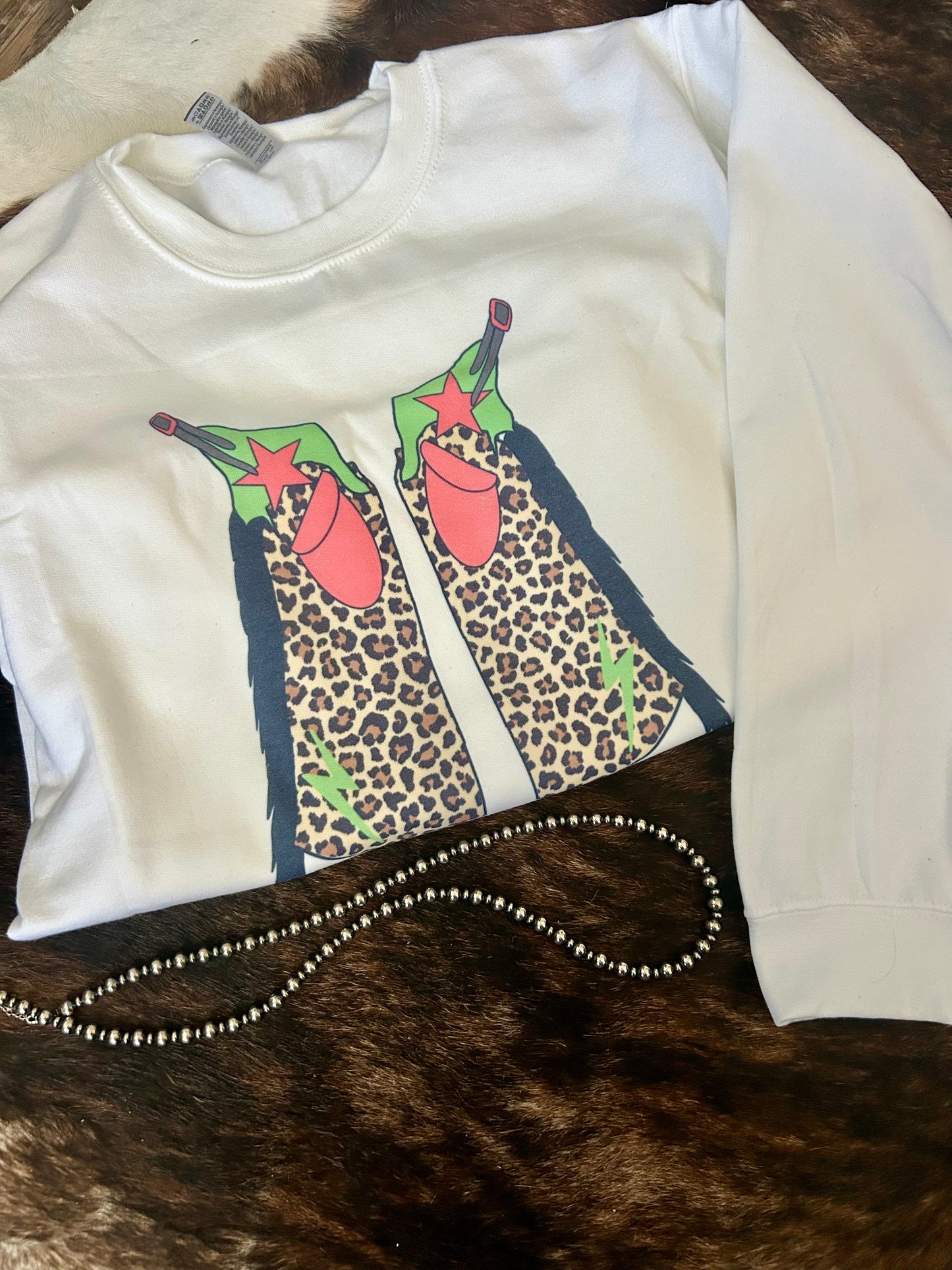 Neon Chaps Crewneck