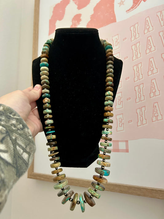 Turquoise Spur Necklace