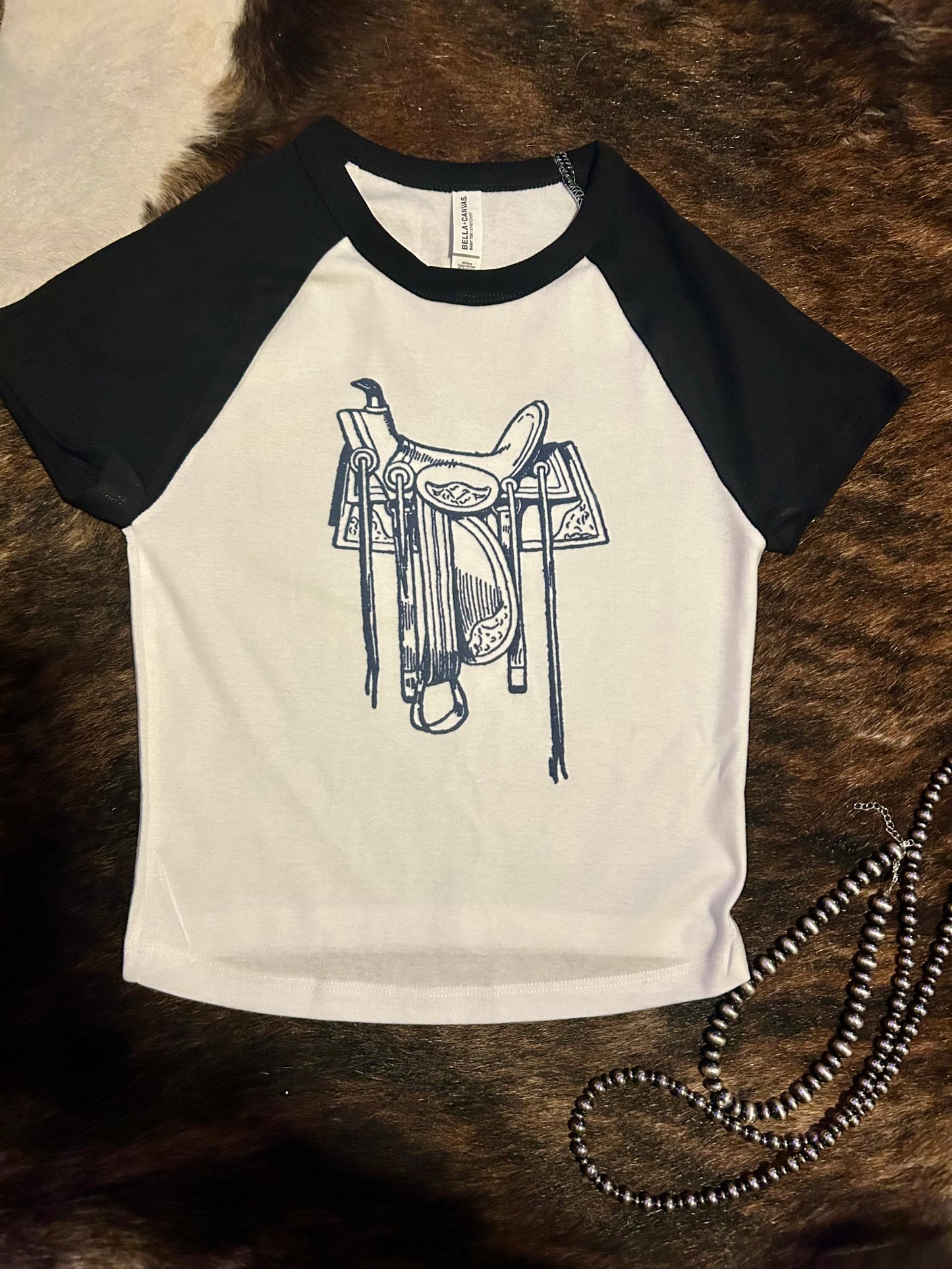 The Saddle Baby Tee