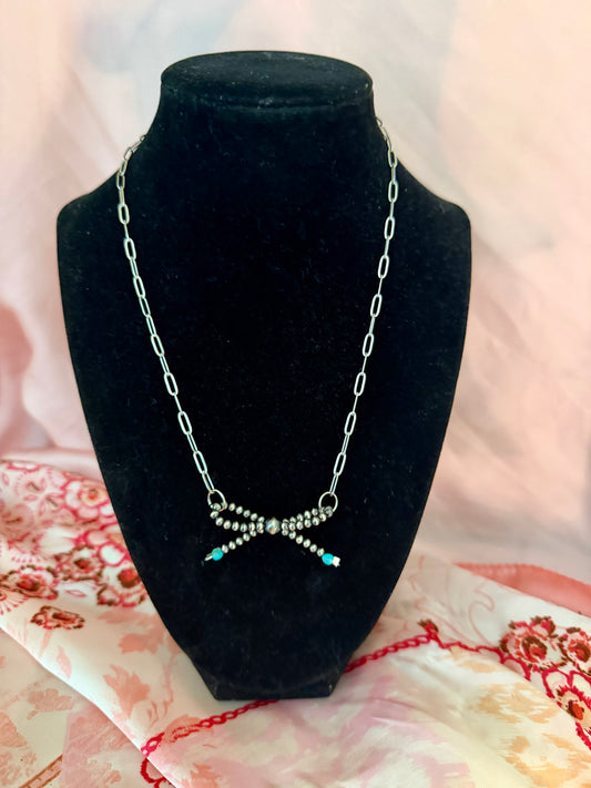 Mini Bow Necklace
