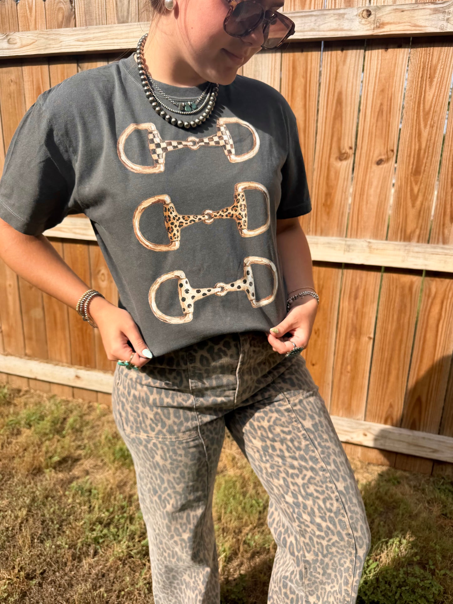 Bit Trio Cropped Tee
