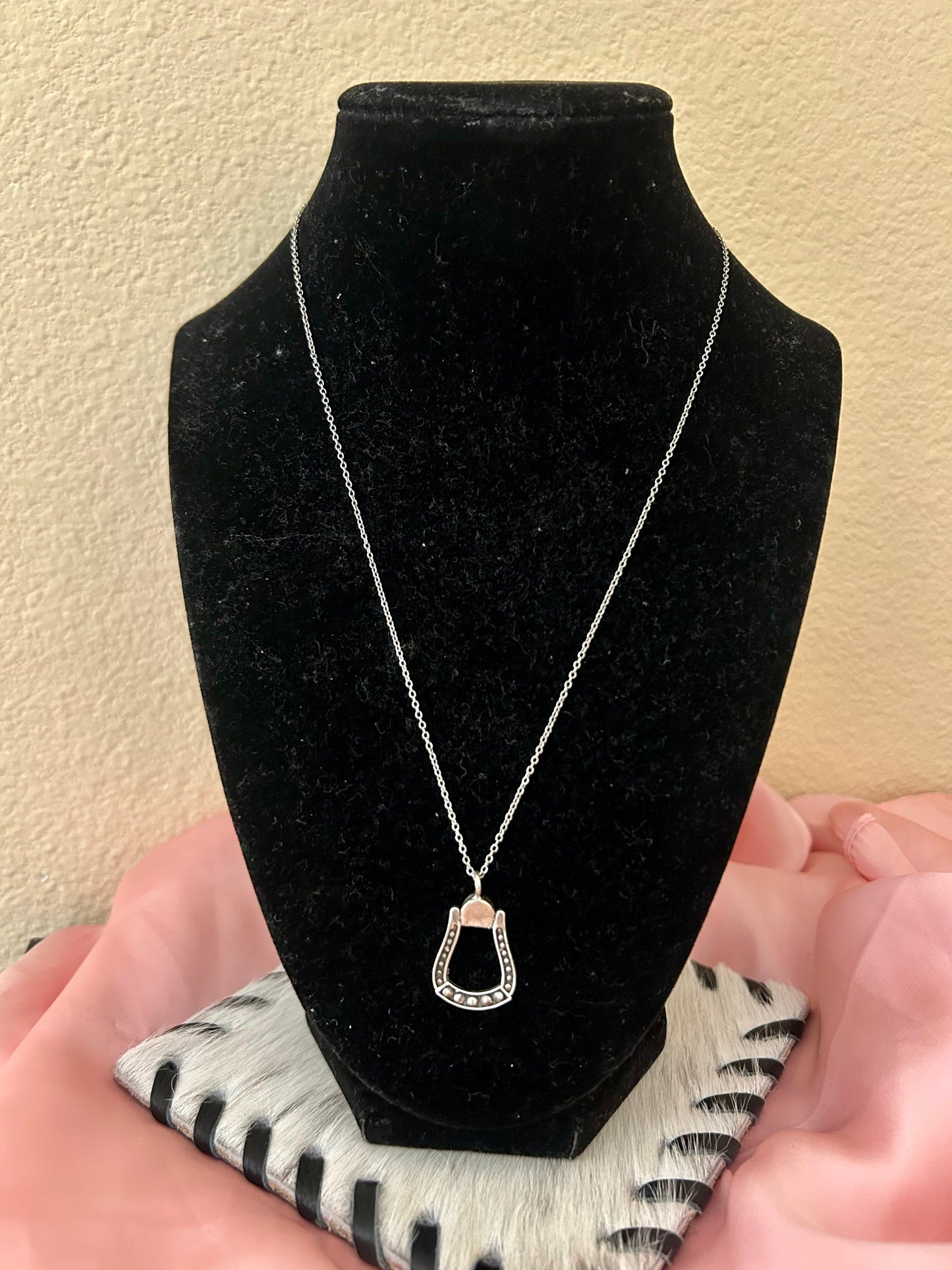 Stirrup Necklace