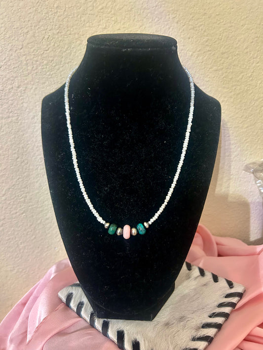 Cowgirl Pearls Necklace
