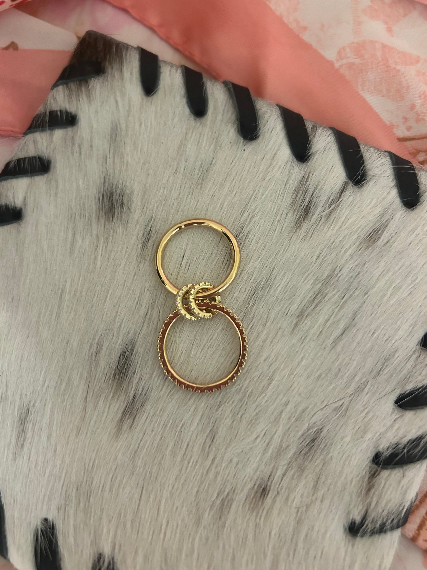 Interlocking Double Ring