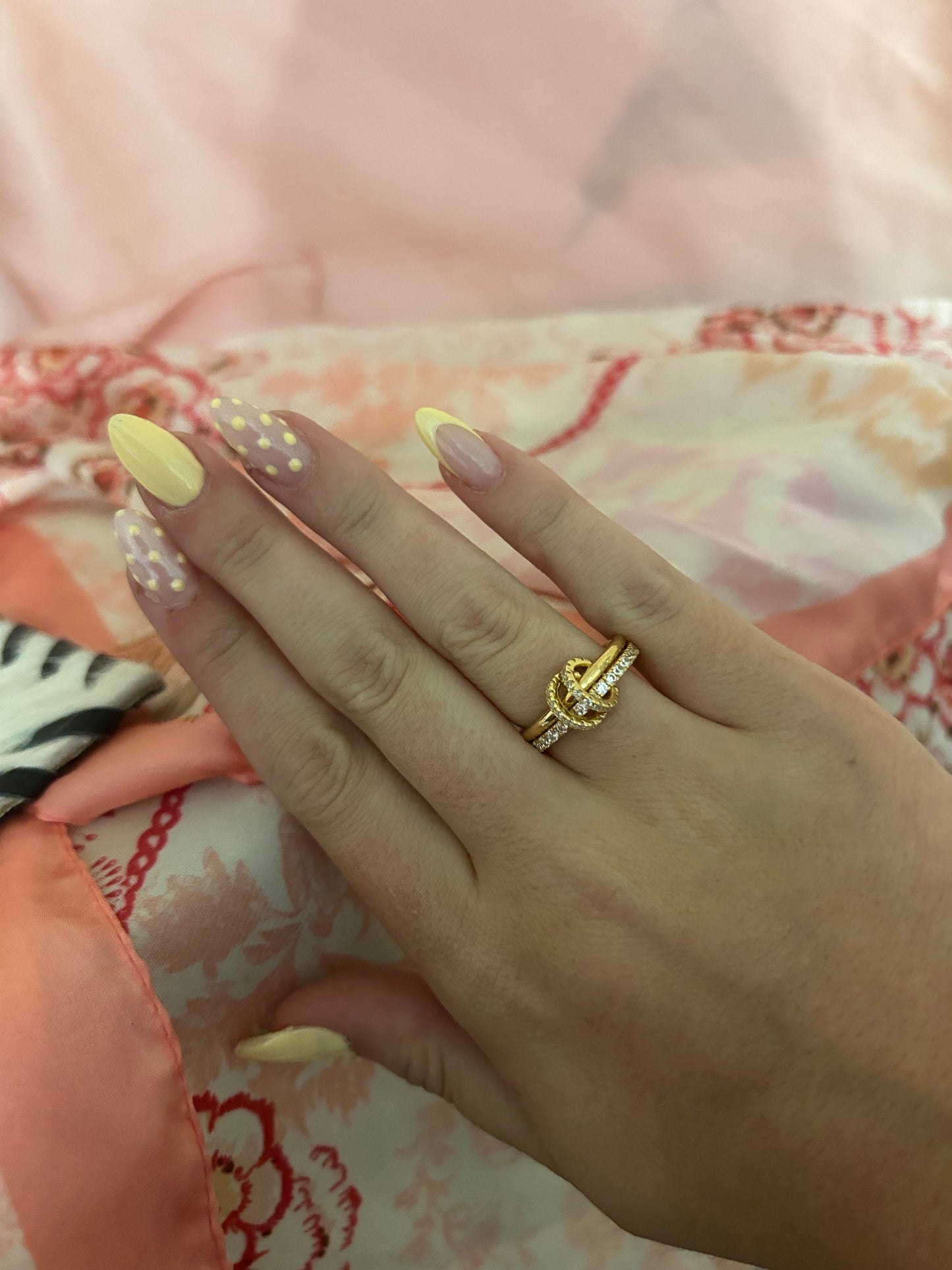 Interlocking Double Ring