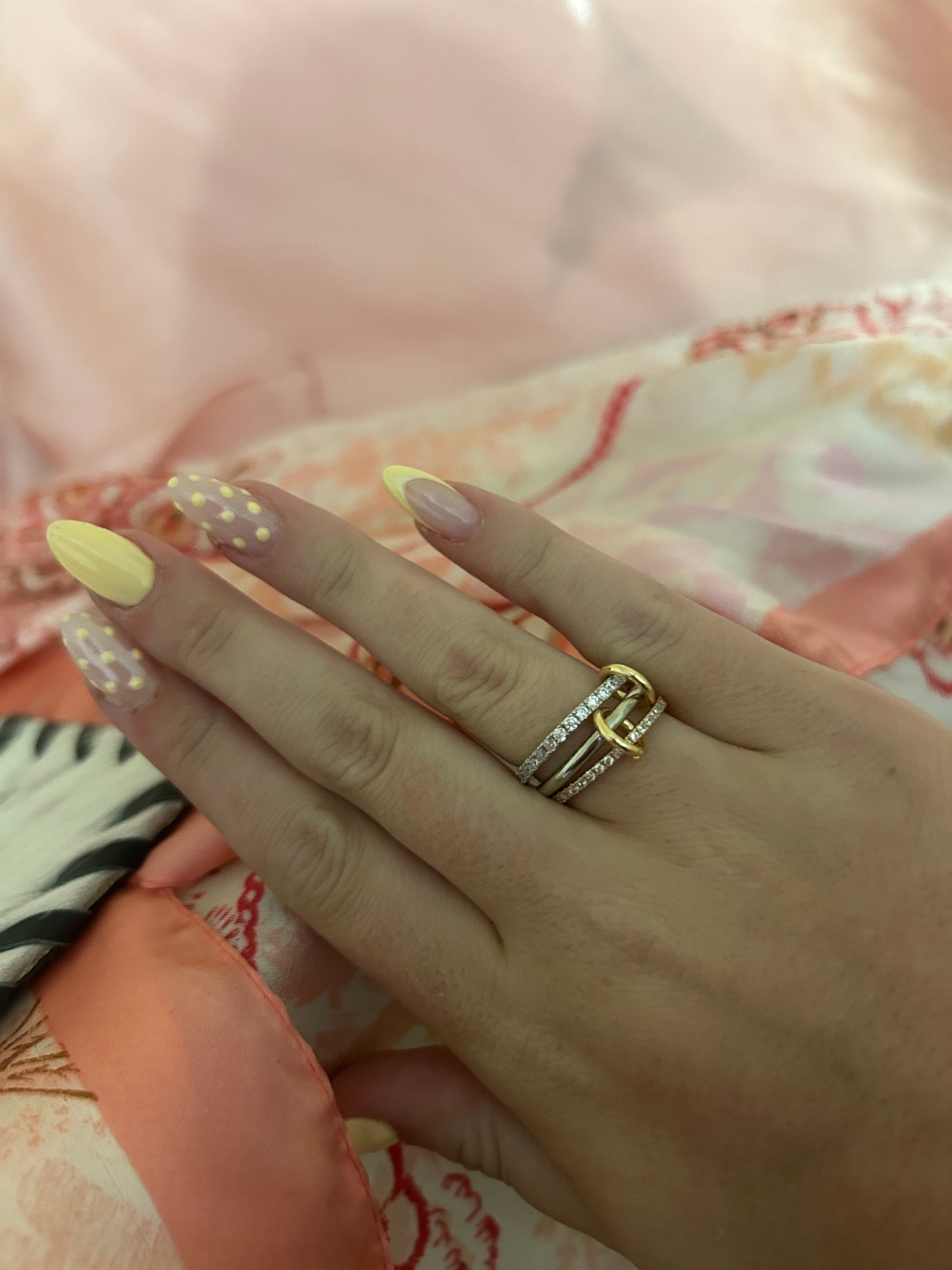 Interlocking Double Ring