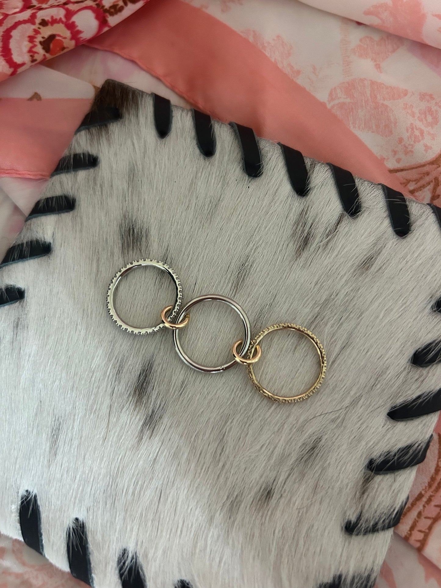 Interlocking Double Ring