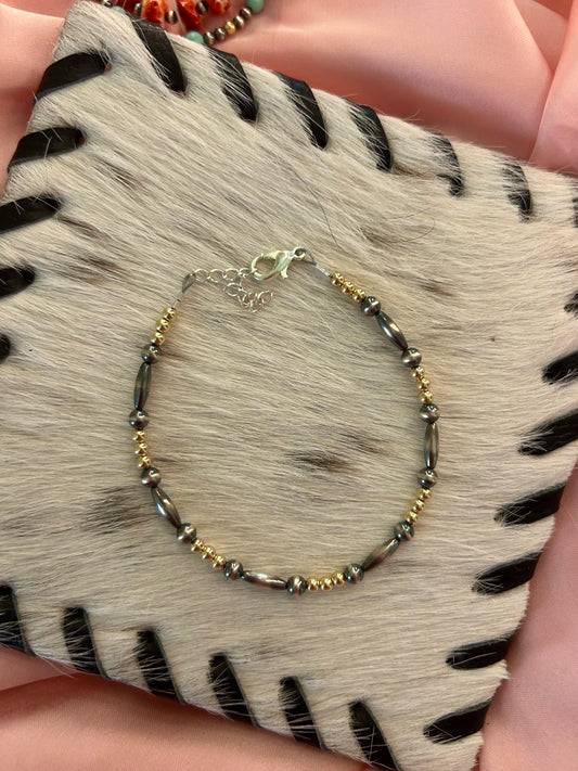 Gold & Torpedo Bracelet
