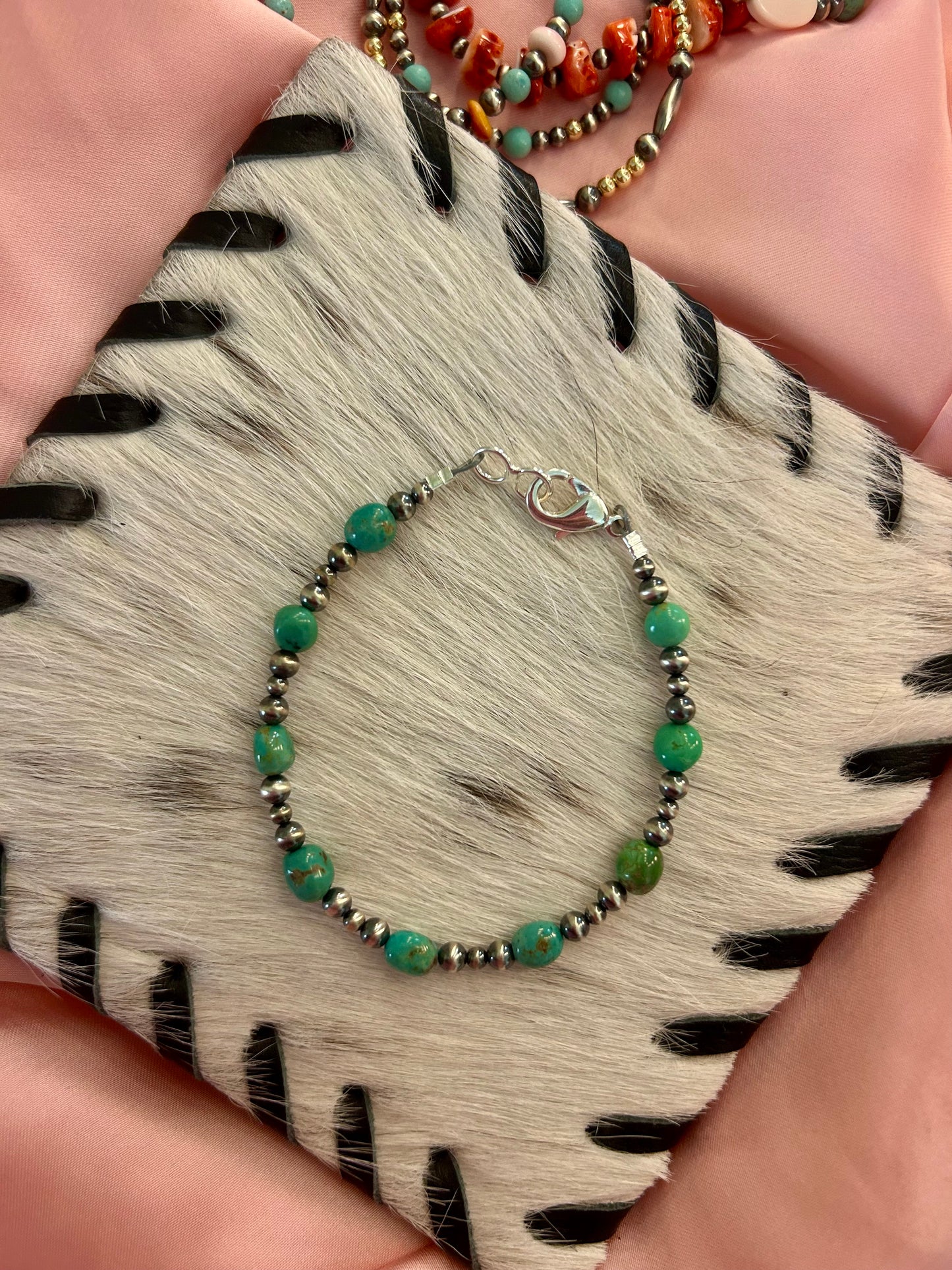 Turquoise Nugget Bracelet
