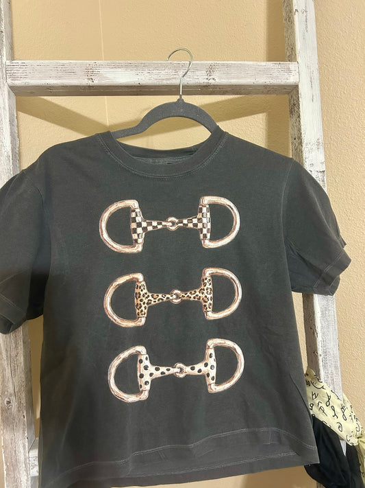 Bit Trio Cropped Tee