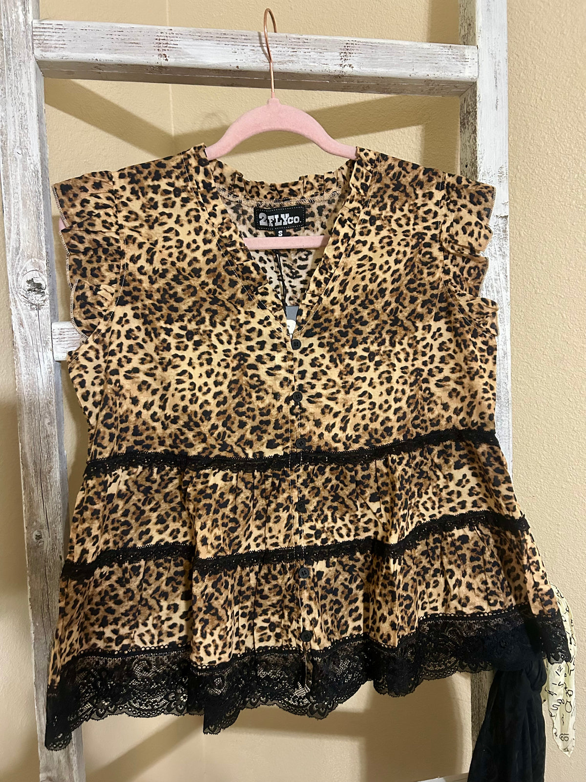 The Lace & Leopard Top