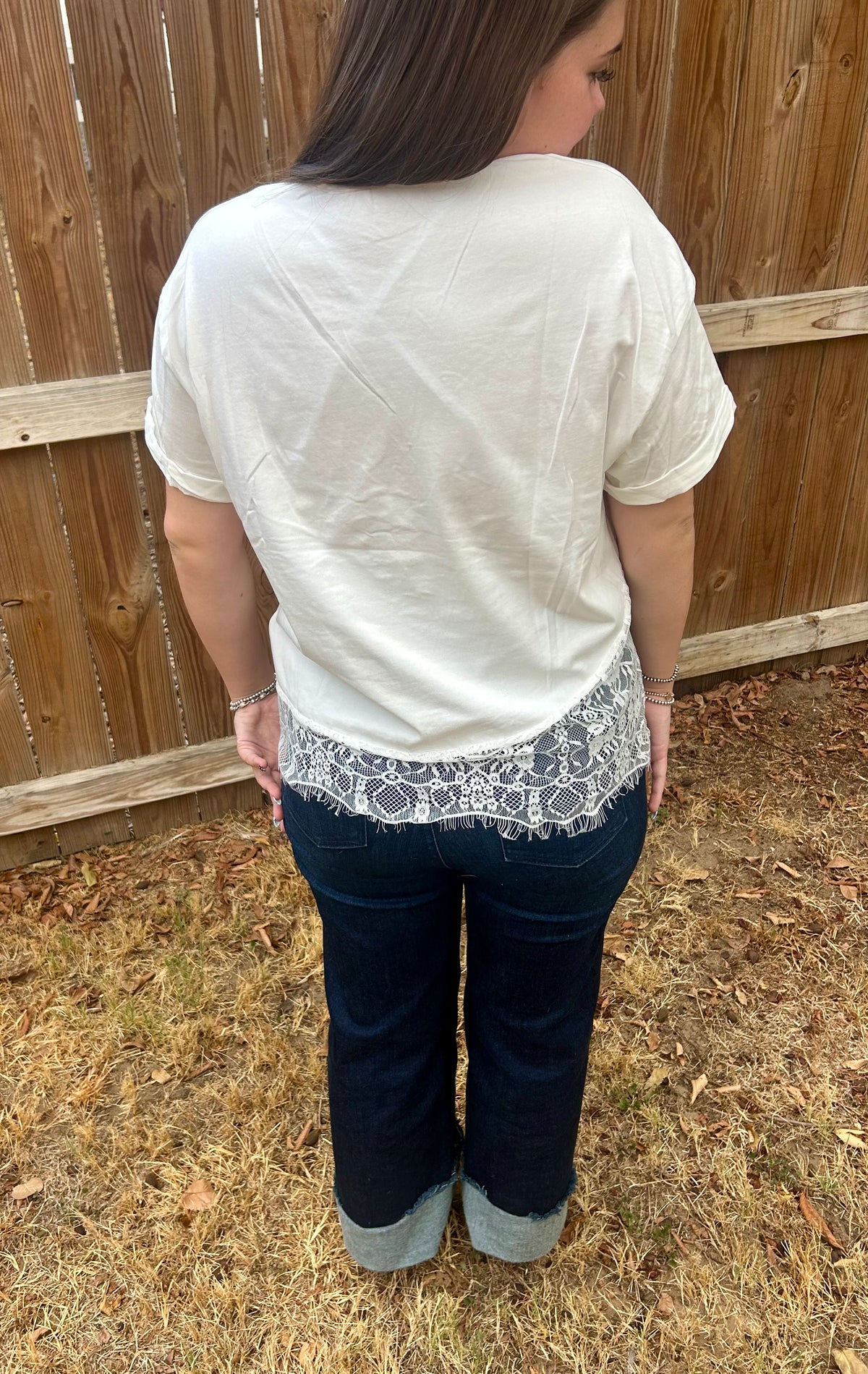 White Lace Top