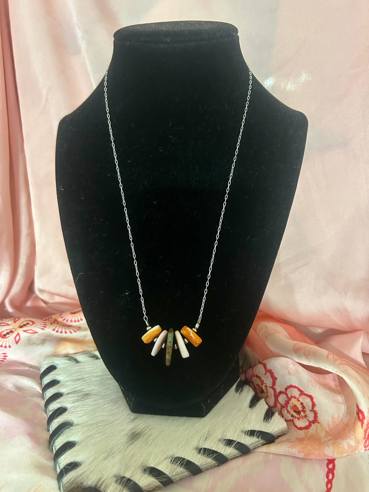 Multicolor Chain Necklace