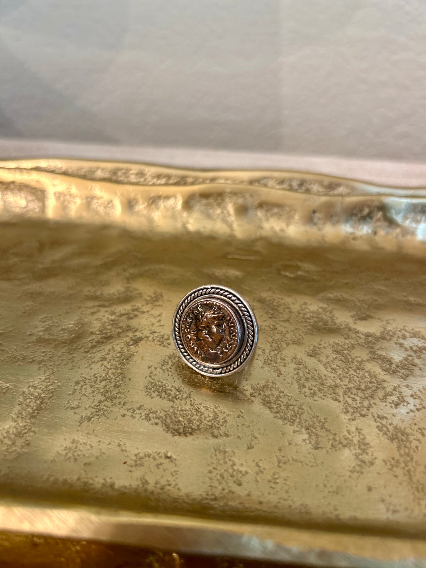 Buffalo Coin Ring