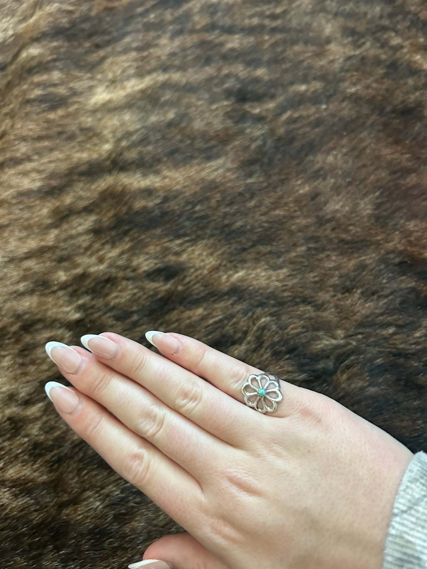 Flower Ring Size 5 1/2